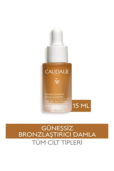 Caudalie Gouttes Solaires Self Tan Güneşsiz Bronzlaştırıcı Damla 15 ml Doğal ...