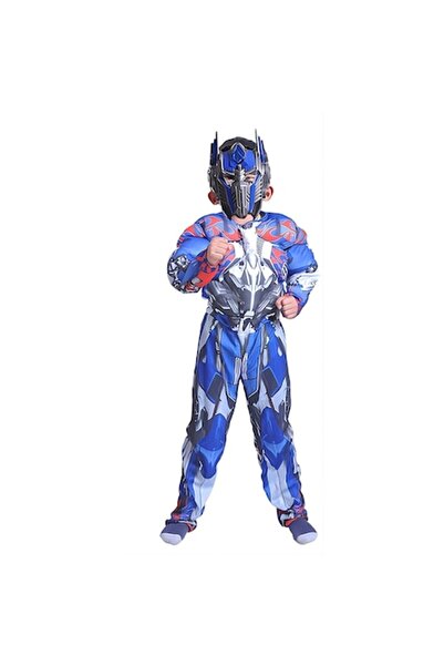 GIMASE Costum de supererou Optimus Prime, GIMASE, pentru copii, 5/6 ani, roșu...