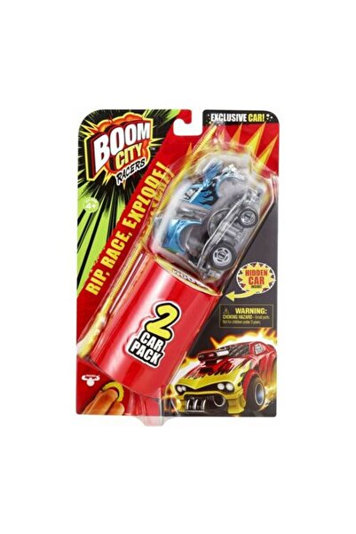 GIOCHI PREZIOSI BOOM CITY RACERS S1 ΔΙΠΛΗ ΣΥΣΚΕΥΑΣΙΑ (2x οχήματα, 1x εκτοξευτ...