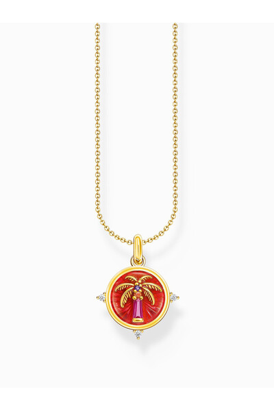 Thomas Sabo KE2204-471-7-L45V Επιχρυσωμένο κολιέ με μενταγιόν φοίνικα