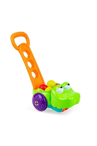 Dumel Jucărie interactivă crocodil cu mingi, Dumel, 2 moduri, multicolor, 12m+