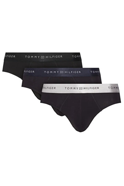 Tommy Hilfiger 3P ΣΥΝΔΕΤΗΡΑΣ ΜΕΤΑΛΛΙΚΟΣ WB ΜΑΥΡΟΣ