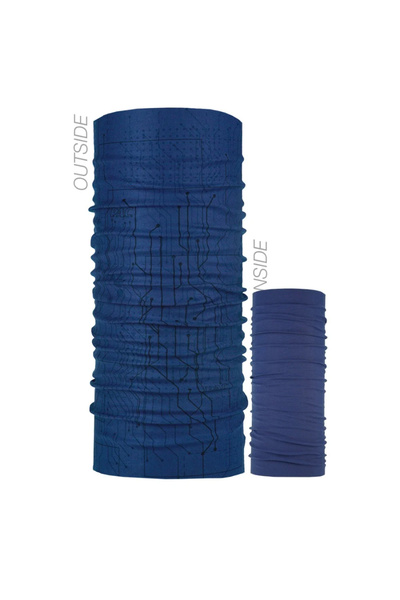 P.A.C INSIDE/OUT NECK GAITER - أزرق