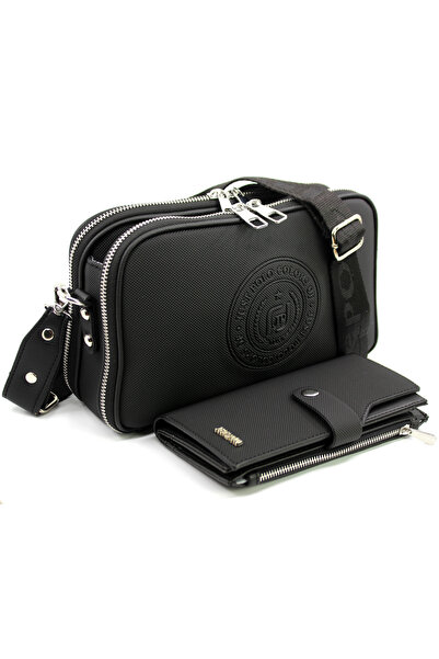 Just Polo Women's 5-Compartment Shoulder and Crossbody Bag