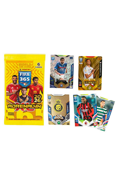 Panini Fifa 365 Adrenalyn XL 2026 Trading Card 6-Pack