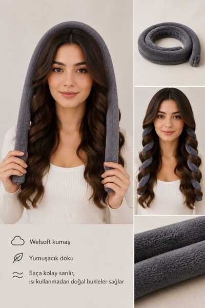 Deko Dekor Welsoft Cotton Heatless Hair Styling Set Hair Curler Set Hair Styler