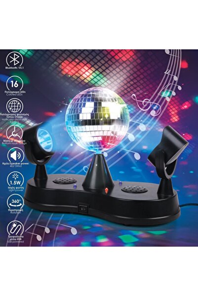 Z Store Boxă Bluetooth cu glob disco rotativ 10W