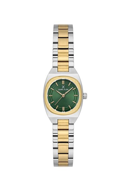 Daniel Klein 22.5 mm Women's Wristwatch with Green Dial and Gold Silver Color...