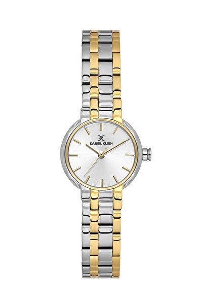 Daniel Klein Gold Silver Color Gift Packaged 25 mm Women's Wristwatch