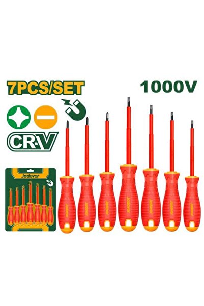 Jadever طقم مفك 7قطعه 1000 فولت