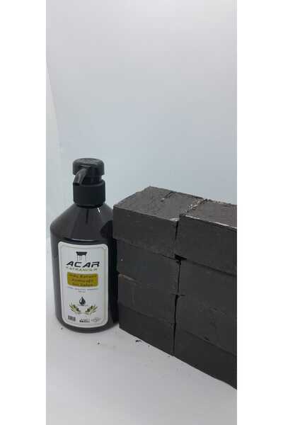 acar katrancılık Juniper Tar Liquid and Solid Soap Set