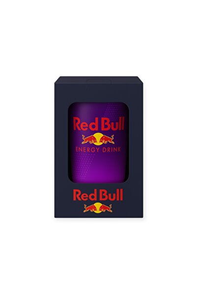 Red Bull LED Light-Up Tumbler with Lid - Purple