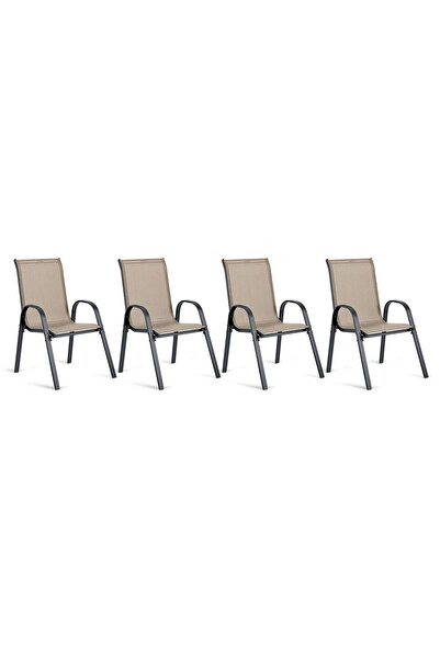 DacEnergy Set scaune de gradina DacEnergy(C), din material textil, cadru din ...