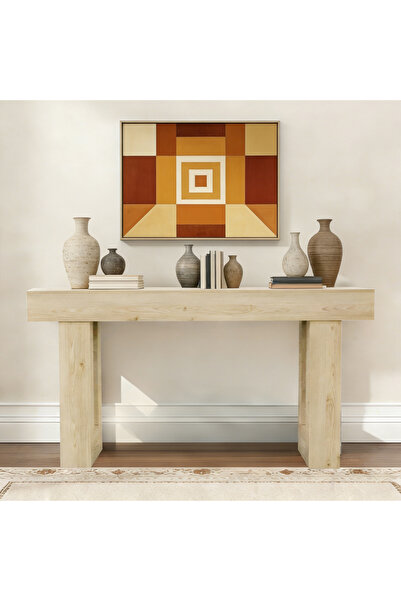 Enjoylifeme 63'' Long Console Table for Entryway, Sofa Table Behind Couch, Wo...