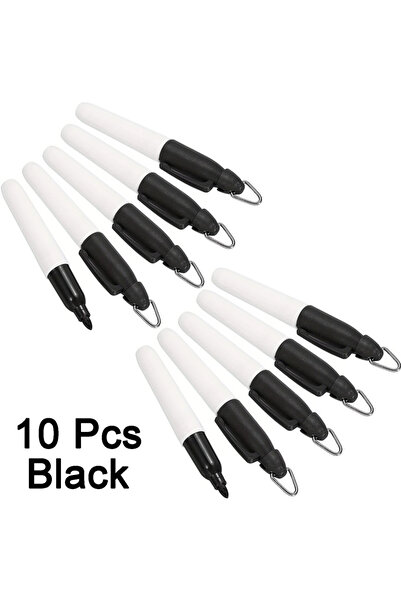 Choice7 10 Pcs Black 5/10 Pcs Mini Permanent Markers, Golf Ball Marker Pen Wi...