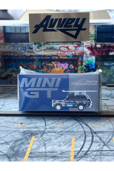 mini gt 542 Range Rover 1971 British Trans-Americas Expedition 1:64 Koleksiyo...