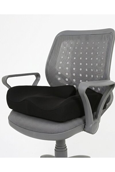 Dear Visco Ortopedik Oturma Minderi Ergonomik Memory Foam Oturma Yastığı Posture Destek Yastığı Rahatlatan Minder 44*36*9 cm