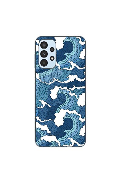OEM Husa compatibila cu Samsung Galaxy A13 4G Silicon Gel Tpu Model Crazy Waves