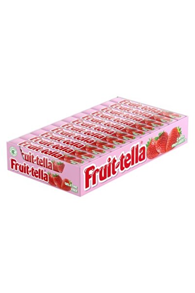 Fruitella Fruit-tella Soft Candies Strawberry Flavor 36g x 20
