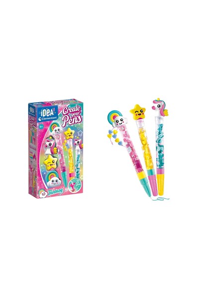 Noname Clementoni Idea Creative Top Bottom Set Create Your Pens Fantasy, ...