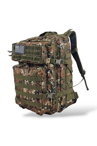 OEM Τακτικό Σακίδιο Πλάτης 30x27x47 Συλλογή Playbags TK-ZE001. Καμουφλάζ 38lt
