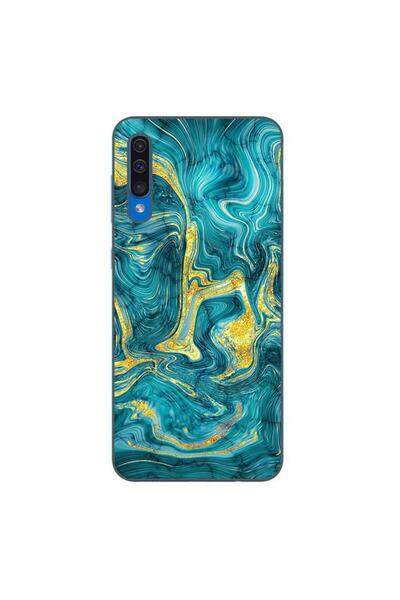 OEM Husa compatibila cu Samsung Galaxy A30S, A50 Silicon Gel Tpu Model Abstra...
