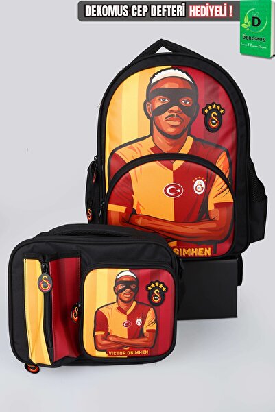 Galatasaray X Dekomus Licensed Special Design Victor Osimhen Large Size Schoo...