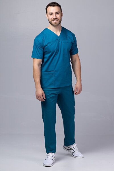 tag Costum medical MEN COTTON STRETCH pentru barbati, Bumbac flexibil cu elas...