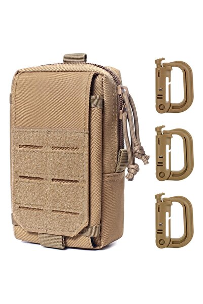 Molle Borsetă Tactică EDC Molle, Husă Multifuncțională pentru Echipament, Cam...