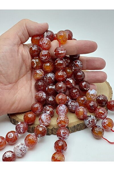 Yasamtohumu Agate Stone Faceted Cut String 16mm (62216)