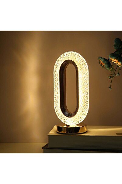 Vivendo Lampa Diamond Crystal LED cu 3 temperaturi de culoare, alb rece, alb ...