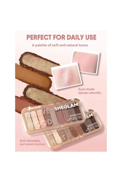 SHEGLAM 9'lu Far Paleti Mauve Mood -Nude
