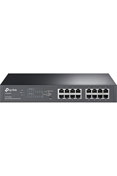 gagukstore TL-SG1016PE, 16-Port Gigabit Easy Smart Switch with 8-Port PoE+