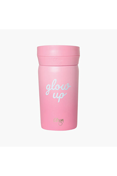 Citron Glow Up Collection Coffee Mug-320 Ml-Twisting Lid- (304 Stainless Stee...