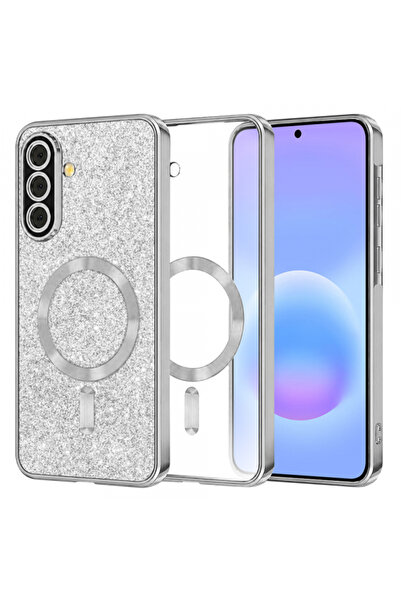 Techsuit Husă MagSafe pentru Samsung Galaxy A57 5G, Techsuit, Luxury Glitter,...