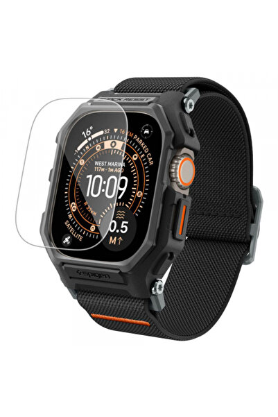 Spigen Калъф Lite Fit Pro с протектор за екран за Apple Watch Ultra Серия, Ма...