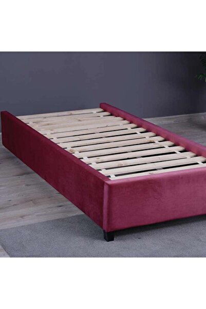 PAN HOME غطاء سرير مخملي وردي من غاليا مقاس 120×200 سم