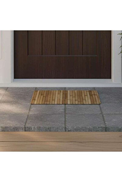 PAN HOME Takeo Natural Bamboo Mat 44x24cm - Natural