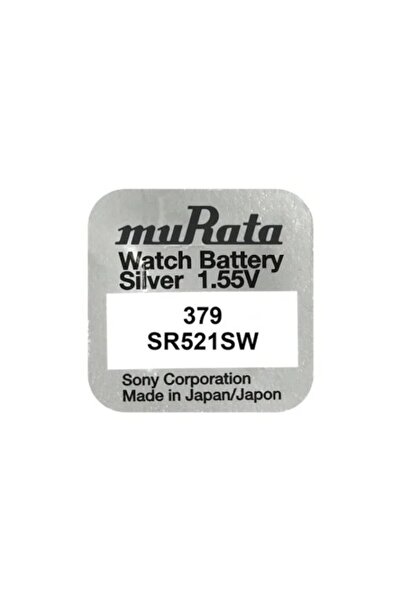 ETOY Baterie, Oxid de Argint, muRata 379, SR521SW 1.55V