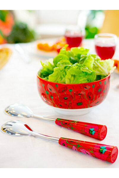 Pylones Banquet Servis Seti - Coquelicots
