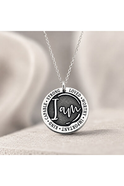 Personally ME Colier personalizat argint I am