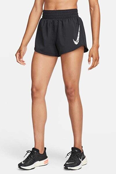 Nike One Swoosh Dri Fit MR Loose Fit Womens Running Short Slip Astarlı Bol Ke...