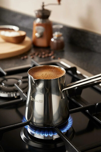 Bereketli Store Polochef Small Size Stainless Steel Coffee Pot |   Turkish Co...