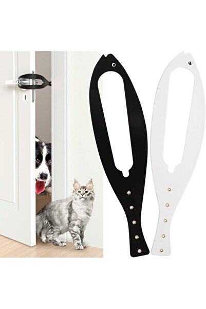 Arabest 2 Pcs Cat Door Latch, Cat Door Stopper Pet Door Latch to Keep Dog Out...