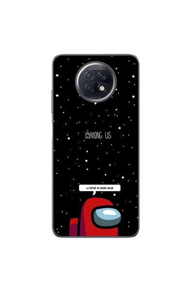 OEM Калъф, съвместим с Xiaomi Redmi Note 9T, силиконов гел TPU, с шарка Among Us