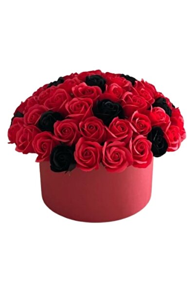 OEM Aranjament floral, Trandafiri, Roșu/Negru