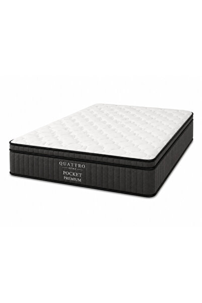 QUATTRO HOME Pocket Premium Yatak Ortopedik Pocket Yaylı Çift Taraflı Yatak 2...