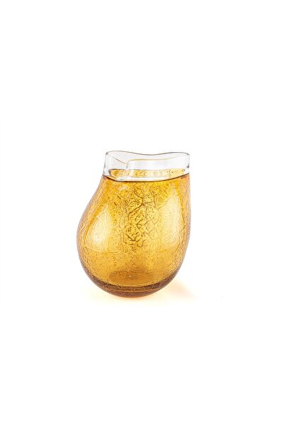Mikasa Moor Orange Lava Glass Vase 27X32Cm