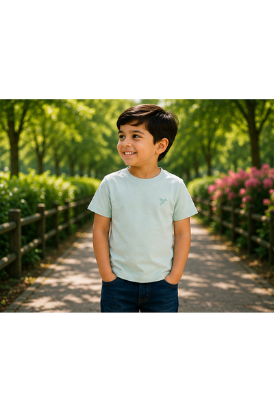 ETEN Boys Basic R/N T-Shirt S/S, 12M