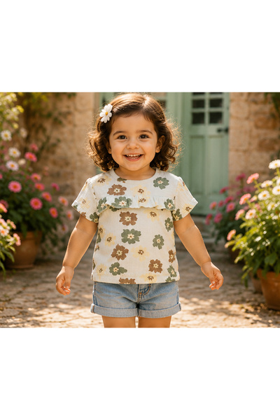 ETEN Girls T-shirt S/S, 24M